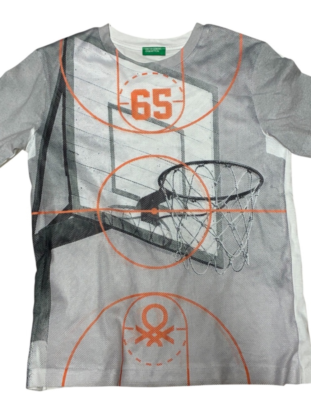 United Colors of Benetton Youth Basketball T-Shirt Size XL 10-11